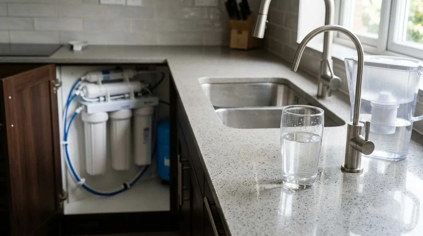 Reverse Osmosis vs Filter Jug vs Under-Sink: Which Drinking Filter Do You Actually Need?